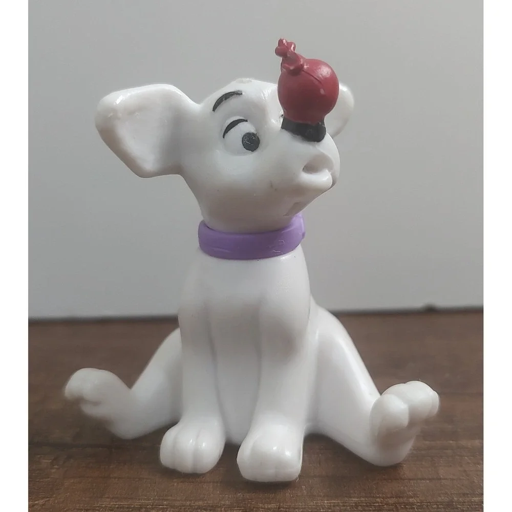 Disney's 101 DALMATIONS Christmas Ball Cake Topper McDonalds Happy Meal Toy B19